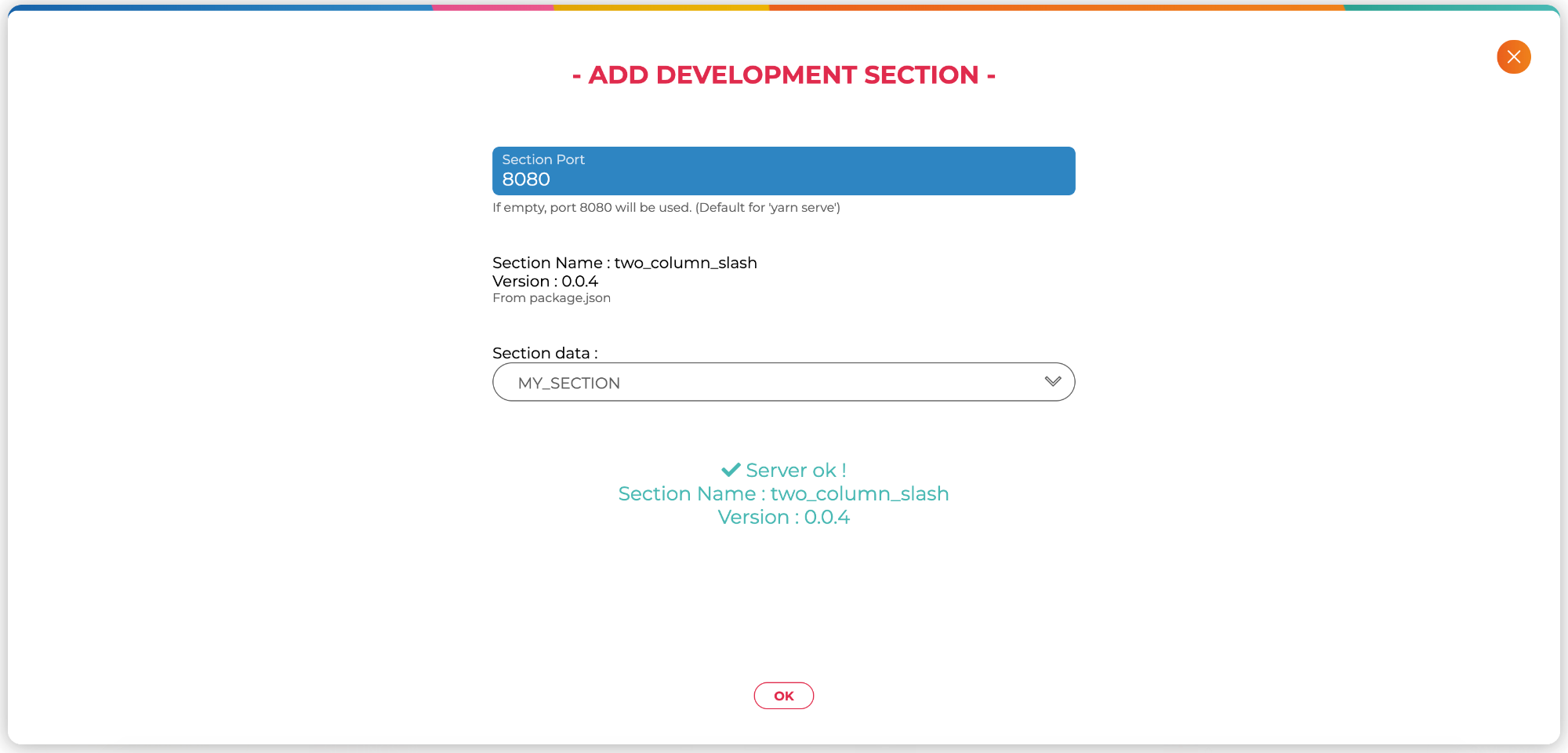 code locally on weweb